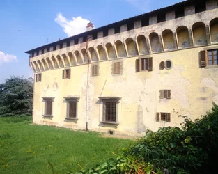 Villa Medicea di Cafaggiolo, begonnen 1451